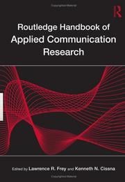 Routledge Handbook of Applied Communication Research