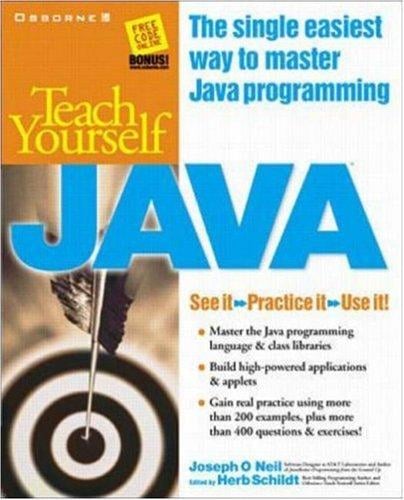 Teach Y ourself Java