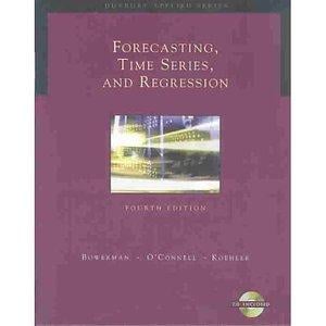 Forecasting, Time Series, and Regression (with CD-ROM) (Forecasting, Time Series, & Regression)