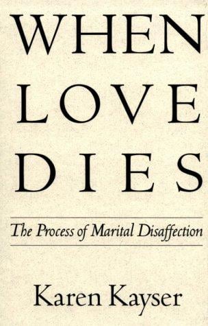 When love dies: the process of marital disaffection