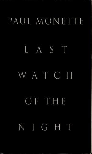 Last watch of the night: essays