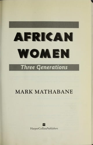 African women: three generations