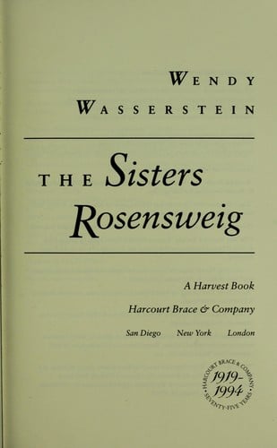 The sisters Rosensweig