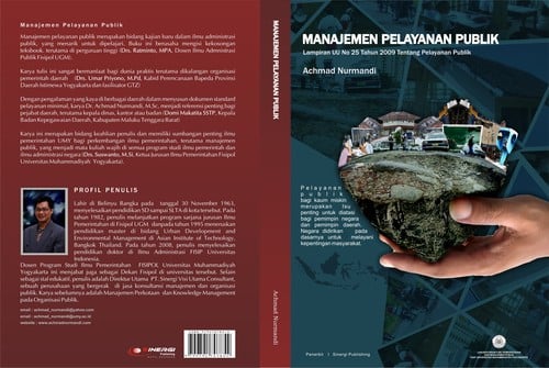 Manajemen pelayanan publik: lampiran UU no. 25 tahun 2009  Tentang Pelayanan Publik