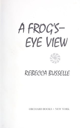 A frog's-eye view