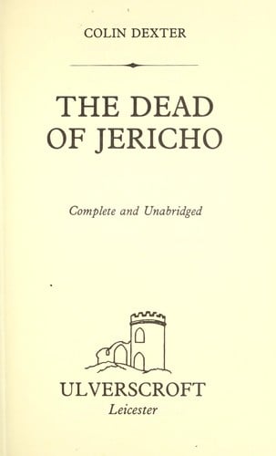 Dead of Jericho (Large Print)