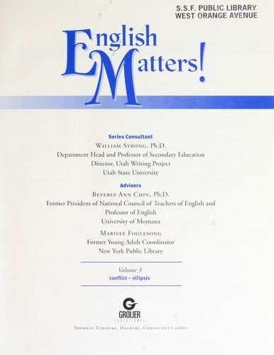 English matters!: Conflict - ellipsis