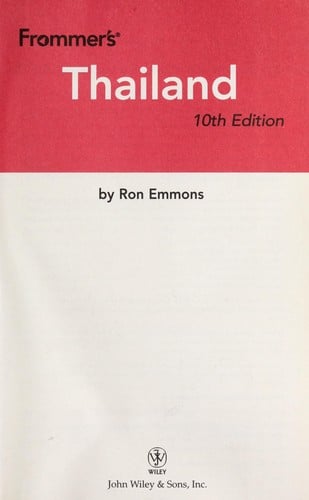 Frommer's Thailand