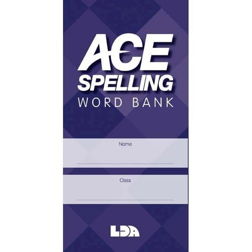 Ace Spelling Word Bank
