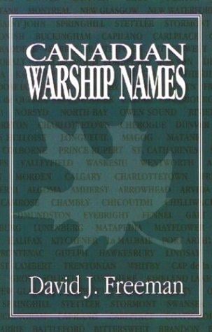 Canadian Warship Names