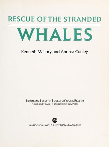 Rescue of the stranded whales