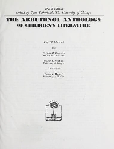 The Arbuthnot anthology of children's literature
