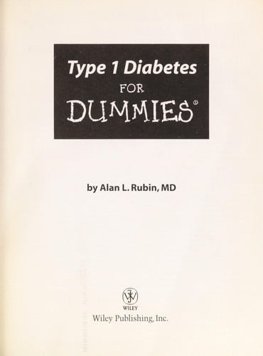 Type 1 diabetes for dummies