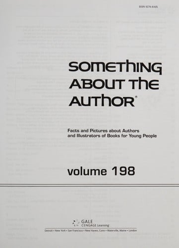 Something About the Author v. 198