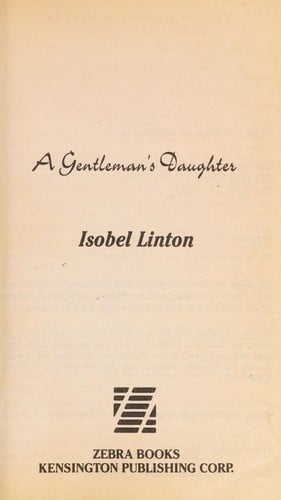 A Gentleman's Daughter