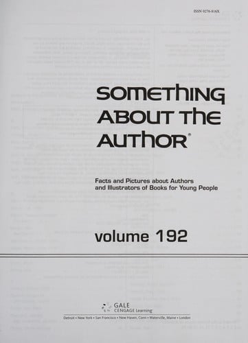 Something About the Author v. 192