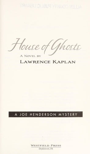 House of ghosts: a novel