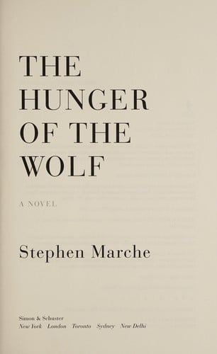 The hunger of the wolf: a novel