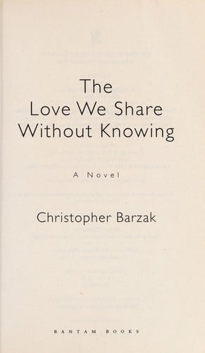 The love we share without knowing