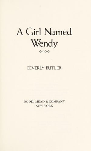 A girl named Wendy