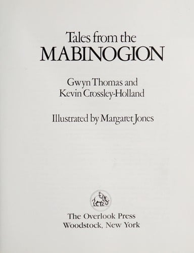 Tales from the Mabinogion