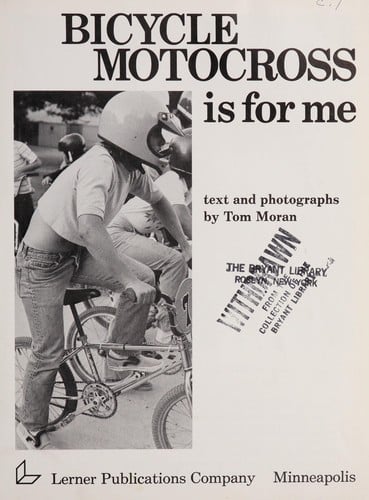 Bicycle motocross is for me: text and photographs