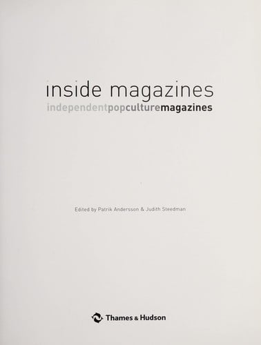 Inside magazines: independentpopculturemagazines