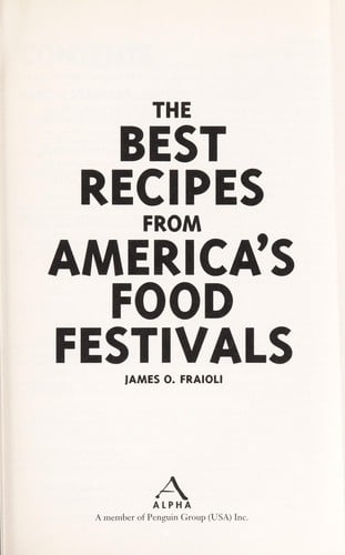 The best recipes from America's food festivals