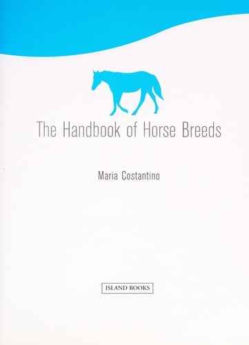 The handbook of horse breeds