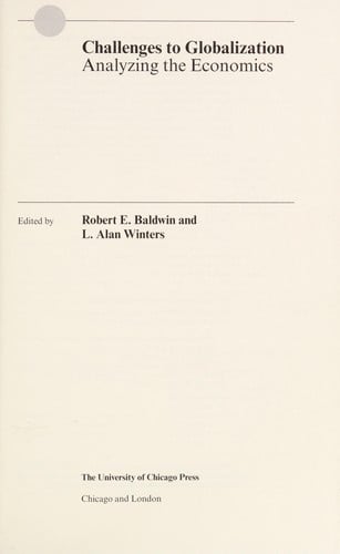 Challenges to globalization: analyzing the economics