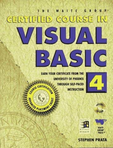 Certified course in Visual Basic 4.0