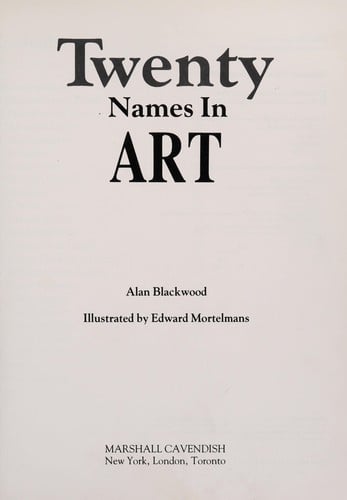 Twenty names in art
