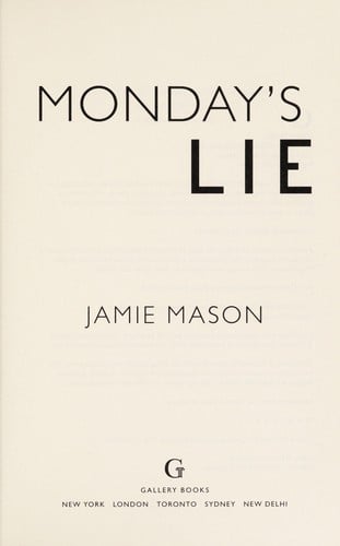 Monday's lie