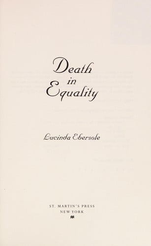 Death in Equality