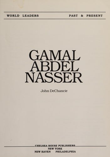 Gamal Abdel Nasser