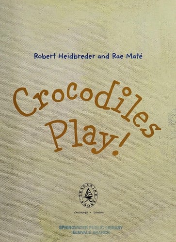 Crocodiles play