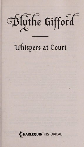Whispers at Court