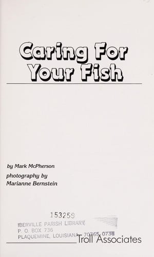 Caring for your fish