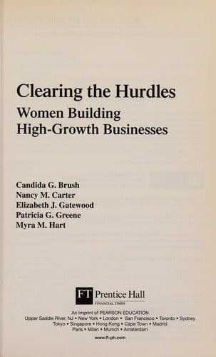 Clearing the hurdles: women building high-growth businesses