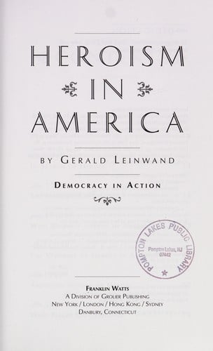 Heroism in America