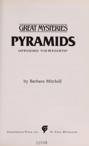 Pyramids: opposing viewpoints