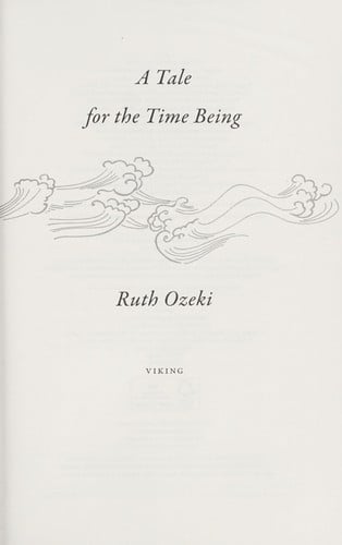 A Tale for the Time Being