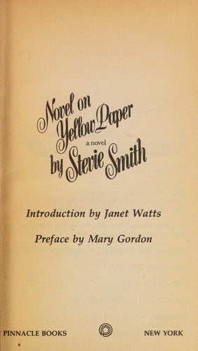 Novel on yellow paper: a novel