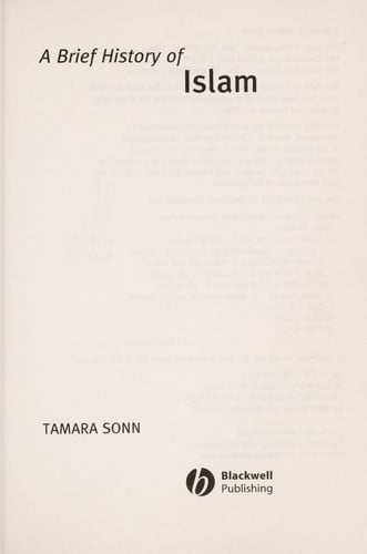 BRIEF HISTORY OF ISLAM.