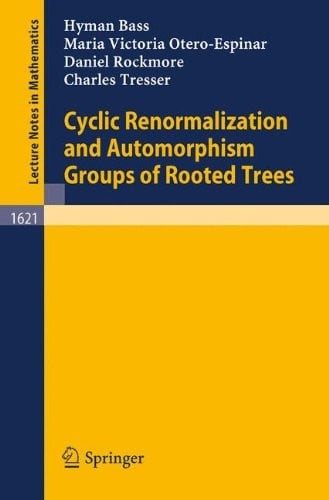 Cyclic renormalization and automorphism groups of rooted trees
