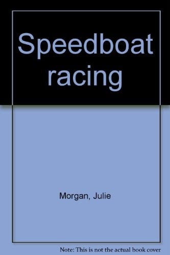 Speedboat racing.