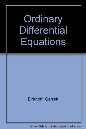 Ordinary Differential Equations.