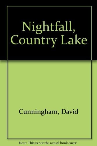 Nightfall, country lake