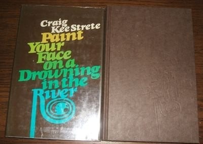 Paint your face on a drowning in the river