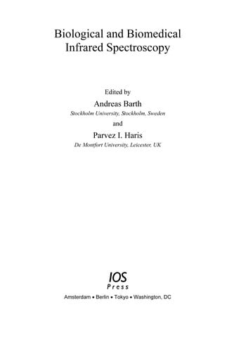 Biological and biomedical infrared spectroscopy